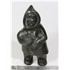 Image 1 : INUIT SOAP STONE FIGURE