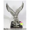 Image 1 : RUBYS COLLECTION SILVER TONED EAGLE FIGURE 10"