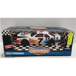 1:18 NASCAR ERTL # 7 ZEREX T-BIRD 1 OF 5000
