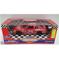 1:18 NASCAR ERTL # 25 BUDWEISER K. SCHRADER