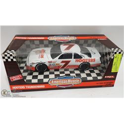 1:18 NASCAR ERTL # 7 HOOTERS 1 OF 5000 MADE