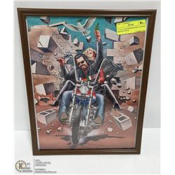 11" X 14" EASYRIDER HARLEY DAVID MANN POSTER