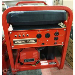 MODEL 9885-2, 5500 WATT, AC, GENERAC GENERATOR