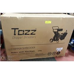 TAZZ 212CC WOOD CHIPPER/SHREDDER -IN BOX.