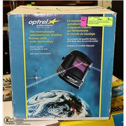 OPTREL SOLARMATIC WELDING HELMET IN BOX