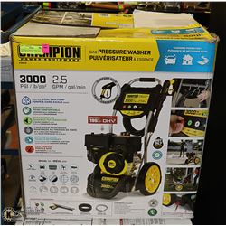 CHAMPION 3000PSI/2.5GPM 196CC PRESSURE WASHER