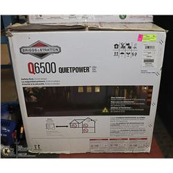 BRIGGS & STRATTON 6500 QUIET SPACES GAS POWERED