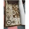 Image 1 : 8FT X 12FT FLORAL PATTERN AREA RUG