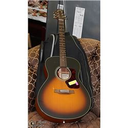 WALDEN ACOUSTIC MODEL G570TB WITH SOFT CASE