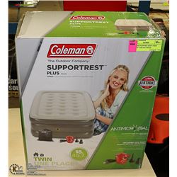 COLEMAN SUPPORT REST TWIN SIZED 18" AIR MATTRESS
