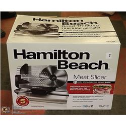 HAMILTON BEACH MEAT SLICER NEW