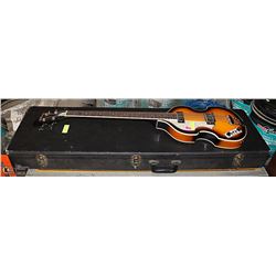 JAY TURSER BASS LEFTY ELECTRIC GUITAR WITH  HARD