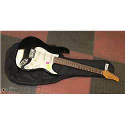 JAY TURSER  ELECTRIC GUITAR BLACK WITH HAND CASE