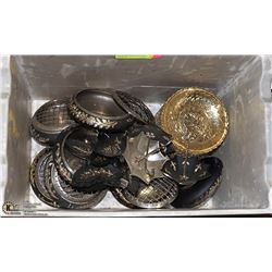 INSENCE BURNERS WITH BRASS ASHTRAYS