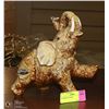Image 1 : ELEPHANT FIGURE, 9" TALL
