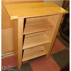 BOOK CASE 40” HIGH, 11 “ DEEP, 3 SHELVES