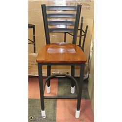 NEW IN BOX BISTRO BAR STOOL, MODEL #25179