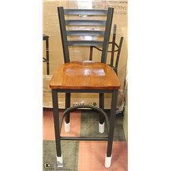 NEW IN BOX BISTRO BAR STOOL, MODEL #25179