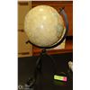 Image 1 : WORLD GLOBE WITH STAND, 16" TALL