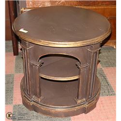 HABERSHAM ROUND WOOD COCKTAIL TABLE, 32" DIAMETER