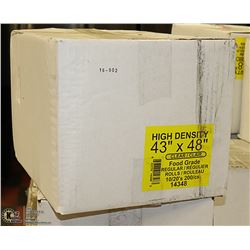 CASE OF 43" X 48" CLEAR FOOD GRADE BAGS