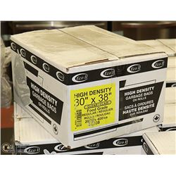 CASE OF 30" X 38" CLEAR FOOD GRADE BAGS