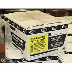 CASE OF 30" X 38" CLEAR FOOD GRADE BAGS