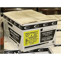 CASE OF 30" X 38" CLEAR FOOD GRADE BAGS