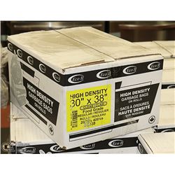 CASE OF 30" X 38" CLEAR FOOD GRADE BAGS