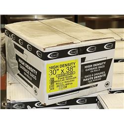 CASE OF 30" X 38" CLEAR FOOD GRADE BAGS