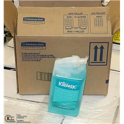 CASE WITH 6 1L BOTTLES KLEENEX BRAND FOAM