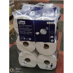 CASE OF TORK BATHROOM TISSUE (12 ROLLS)