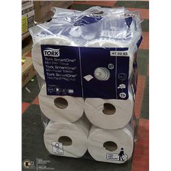 CASE OF TORK BATHROOM TISSUE (12 ROLLS)