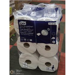 CASE OF TORK BATHROOM TISSUE (12 ROLLS)