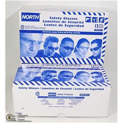 2 BOXES OF NEW NORTH SAFETY GLASSES
