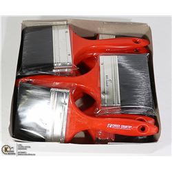 BOX OF 12 NEW 4 INCH PAINT BRUSHES