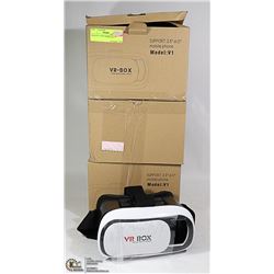 PACK OF 3 VIRTUAL REALITY GLASSES IN BOX