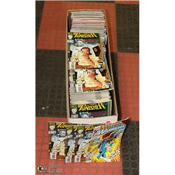 COMICS BIG BOX.  MISC COMIC BOOKS IN A BOX.