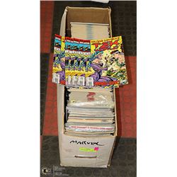 COMICS BIG BOX.  MISC COMIC BOOKS IN A BOX.