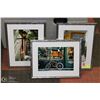 Image 1 : LOT OF 3 FRAMED CUBA PICTURES, 13 X 16 EACH. HOME
