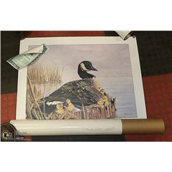 FRANCOIS LAPIERRE SIGNED LTD ED PRINT #940/950.