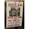 Image 1 : GRATEFUL DEAD GOLDEN FATE PARK CONCERT POSTER