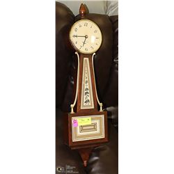 VINTAGE BANJO CLOCK NEEDS WORK
