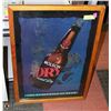 Image 1 : VINTAGE MOLSON ADVERTISING SIGN 20.5" X 29"
