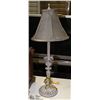 Image 1 : COPPER COLOR TABLE LAMP 28" TALL