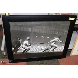 BASEBALL PICTURE 33" X 27.5"