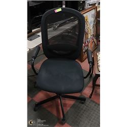 MESH BACKED SWIVEL OFFICE CHAIR,ERGONOMIC