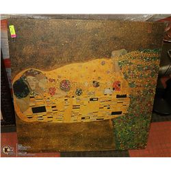 LOVERS BY GUSTAV KLIMT