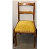 Image 1 : ANTIQUE WOOD SIDE CHAIR. FURNITURE