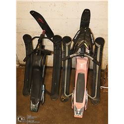 2 CHILDREN SNOW BIKES